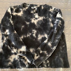 Splendid Thermal Tie Dye Sweatshirt XS